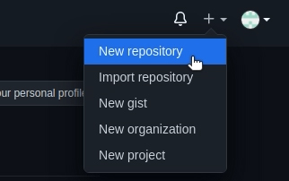 GitHub repository létrehozása
