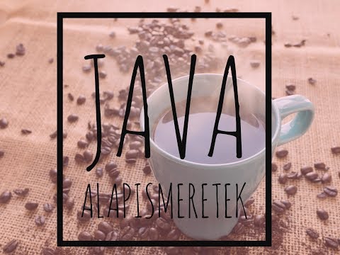Java alapismeretek logo